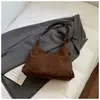 Bolsa de Axila Grande Capacidade Estilo Retrô para Mulheres 2026 Nova Tendência Moda Textura Fosca Bolsa de Ombro Bolsa Tote Coreana