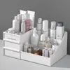 Caja de Almacenamiento de Cosméticos Tipo Cajón Escritorio de Dormitorio Productos para el Cuidado de la Piel Tocador de Escritorio Estante para Almacenamiento de Mascarillas Faciales Lápiz Labial Papelería