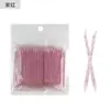 Palo para Arte de Uñas de 6.5cm con Pedrería de Cristal, Palo para Recoger Gel, Empujador de Cutícula de Doble Punta, Palo de Madera de Naranja para Estampado, Bolígrafo de Puntos, Palo Removedor de Esmalte de Uñas
