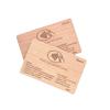 Tarjeta inteligente de madera NFC de alta frecuencia F08, tarjeta de control de acceso NTAG213, tarjeta inteligente RFID, tarjeta inteligente de madera