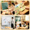 Puntero ajustable de acero inoxidable con agarre mate antideslizante, diseñado para la educación infantil, libros ilustrados y actividades de señalamiento interactivas en jardines de infancia.
