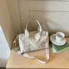Bolsa Cruzada Estilo Nuevo Otoño 2026 Versión Coreana Bolsa de Tela de un Solo Hombro Bolso Pequeño de Nicho para Mujer Bolso Cruzado Ligero de Moda Casual