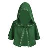 Novo Manto Curto da Lua de Personagem Europeu e Americano Medieval Capa Roupa para Cosplay de Halloween e Performance de Palco