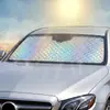Parasol para Ventana Trasera de Coche Tela Plateado Titanio Protección Solar y Aislamiento Térmico Parasol para Parabrisas Delantero de Coche Panel Bloqueador de Luz para Ventana Trasera de Coche