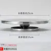 Plataforma Giratoria para Escultura Figura de Escultura de Arcilla Modelo Mesa Giratoria para Decoración de Tuberías Mesa Giratoria para Pasteles Aleación de Aluminio Plato Giratorio de Cerámica Doble Cara