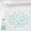Acessórios para Nail Art: Pétalas e Folhas de Lírio de Resina 3D, Flores de Lírio de Cinco Pétalas, Decorações de Unha Usáveis, 50 Peças