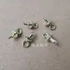 Artesanato e Acessórios para Brinquedos, Várias Cabeças Penduradas Banhadas a Ouro e Prata, Materiais DIY, Cabeças Penduradas com Corda, 1-3cm