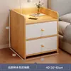 Mesita de Noche Pequeña para Dormitorio del Hogar 2026 Venta Caliente Almacenamiento Gabinete Pequeño Mesita de Noche para Habitación de Alquiler Estante de Almacenamiento Simple