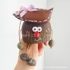 Muñeca de cáscara de nuez, muñeca de campana de agua, amuleto para bolso DIY hecho a mano, colgante lindo y peculiar, decoración para coche, popular en zonas escénicas