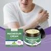 Crema de Magnesio Laniska para el Cuidado del Sueño Cuidado Hidratante Suave Nocturno Crema de Cuidado Diario para la Piel Alrededor de las Articulaciones