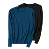 Conjunto de dos piezas Otoño e Invierno Suéter Pulóver para Mujer Cuello Redondo Tejido de Punto Holgado Color Sólido Manga Larga Talla Grande Capa Base Versátil