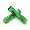 Puños de Manillar de Bicicleta Bicicleta de Montaña Goma Bicolor Piñón Fijo Bicicleta Plegable Cómodo Absorción de Impactos Accesorios para Ciclismo Puño con Bloqueo de un Lado