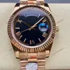 Aliexpress Laojia Azúcar Negro Hielo Serie Dd Semana Esfera con Números Romanos Reloj Mecánico Automático para Hombre