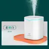 Humidificador de Doble Spray Transfronterizo de 2L USB Gran Capacidad para Hogar Dormitorio Oficina Escritorio Silencioso Humidificador de Gota de Agua