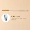 Set de pinceles para uñas set completo de pincel de línea corta para tirar pincel de dibujo de color pincel de abanico para degradados pincel de barrido de encaje pincel para terapia de luz