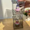Soporte de Exhibición de Almacenamiento de Caja Ciega Hecho a Mano Muñeca Muñeca Bubble Mart Escritorio Transparente DIY Montaje de Caja de Exhibición
