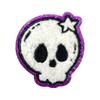 Toalla de Halloween Bordada Bordado Adhesivo de Tela Chenilla Parche DIY Impreso Regalo con Frontera Cruzada en stock