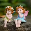 Adornos Creativos para Decoración de Micro-Paisajes, Nuevas y Coloridas Decoraciones de Hada Flor de Esquina, Manualidades de Resina de Elfos Pequeños