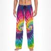 2025 AliExpress Amazon Nuevos Pantalones de Pijama para el Hogar con Estampado Abstracto 3D Explosiones Transfronterizas Pantalones de Pareja Graffiti