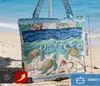 2026 Sitio Independiente Transfronterizo Amazon Bolso Tote Acolchado con Estampado Digital Nuevo para Viajes Diarios y Uso Casual