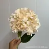 Hortensia Artificial Grande de una Sola Flor de 135 Piezas para Celebraciones de Bodas, Decoración del Hogar, Flores Falsas, Suministro Directo del Fabricante, Hortensia de Nieve