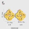 Colgante Tótem de Cuatro Animales, Oro Arena Cobre Antiguo Chapado en Oro Patrón Hueco, Amuleto de Nuevo Estilo Chino para Hombres y Mujeres