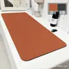 Alfombrilla Grande para Escritorio de Oficina Cuero Caucho Alfombrilla para Ratón E-sports Alfombrilla para Escritorio del Hogar Lujo Ligero Sentido Avanzado Alfombrilla para Escribir de Estudiante