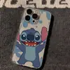 Capa para Celular Lilo e Stitch Apple 15 promax iPhone 14 Cobertura Total 13 Transparente 12 Space Case 11