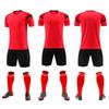 Camiseta deportiva de manga corta de secado rápido para mujer, uniforme de fútbol estampado para estudiantes masculinos, para entrenamiento de competición transfronteriza al por mayor