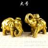 Ornamentos de Elefante de Latão Puro Elefante Absorvente Elefante de Bronze Elefante da Fortuna Abertura Artesanato Presente Ornamentos