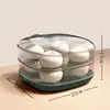 Caja de Cocción al Vapor Calentadora Específica para Horno de Microondas, Vaporera Transparente de Grado Alimenticio para Panecillos Calientes con Tapa, Aparato Multifuncional para Calentar Platos para Uso Doméstico