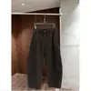 Pantalones Largos Casuales para Hombre de Otoño, Personalidad Simple, Corte 3D, Ligeros, Ropa de Trabajo, Adelgazantes, Versátiles, Silueta Holgada Japonesa