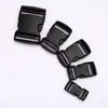 Accesorios de Equipaje en Stock del Fabricante Hebilla de Plástico Pom Negro Material Ecológico Hebilla de Correa Hebilla de Mochila Ajuste Doble