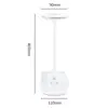 Lámpara de escritorio LED Deli 4326 mini USB recargable lámpara de noche portabolígrafos multifunción para estudio dormitorio