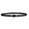 Cinto Estilo Coreano Jeans Feminino Simples Moda Cinto Feminino Fino Decorativo Estilo Coreano Retrô Versátil Cinto de Estudante