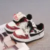 Sapatos Casuais Infantis para Meninas Tênis de Skate para Meninos Tênis Esportivos Sapatos Esportivos Antiderrapantes de Cano Baixo Primavera e Outono Solado Macio Respirável Estudante