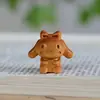 Souvenir de Navidad Talla en Madera de Ciprés Llavero Colgante Navideño Productos de Madera del Zodiaco de Dibujos Animados Dragón, Serpiente y Año del Caballo