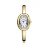 Reloj Decorativo al por Mayor para Mujer de Lujo Ligero Oval Retro Medieval Aleación Correa Exquisita Nuevo Reloj de Mujer de Nicho
