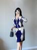 Traje Casual de Moda con Falda para Mujer 2026, Suéter Estilo Chanel, Cárdigan de Punto, Conjunto de Dos Piezas con Falda