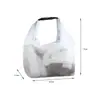 Bolsa de Almacenamiento Impermeable para Ropa de Fitness, Natación, Baño, Bolsa Grande con Cordón de Gran Capacidad para Hombres y Mujeres, Neceser de Viaje al Aire Libre