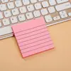 Adesivos de notas simples coloridos super pegajosos rasgáveis N adesivos ins adesivos de notas de estudante linha Post-It Notes vendas diretas da fábrica