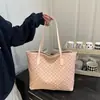 Bolsa Cruzada Nueva para Mujer de Gran Capacidad Pu Texturizado Bolso de Hombro Bolso Tote de Moda Versátil Bolsa de Viaje al Trabajo Venta al por Mayor