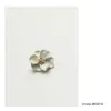 Botones de aleación con diseño floral francés de Ayuko, estilo retro, para prendas de lana de mujer, botones decorativos para suéteres y prendas de punto de alta gama.