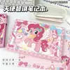 Ángel de Dibujos Animados Pinkie Pie Disposición Plana Página para Colorear Cuaderno B5 Estudiante de Alto Valor Diario Sencillo Planificador