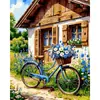 Pintura al Óleo Digital de Flor de Cerezo DIY Pintado a Mano Pintura Decorativa Escénica para Sala de Estar Popular Pintura de Compra Grupal ozon