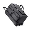 Mala de Carrinho de Grande Capacidade Portátil de Tecido Oxford Bolsa de Viagem de Curta Distância Bolsa de Armazenamento para Saída Bolsa de Bagagem para Check-in Aéreo Bolsa de Embarque