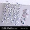 Calcomanía para Uñas Estéreo con Relieve de Flor Graffiti Estilo Japonés Lindo Calcomanía para Uñas Ins Infantil de Dibujos Animados Conejo Feliz DIY