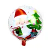 2025 Nuevo Papá Noel Árbol de Navidad Globo de Película de Aluminio Muñeco de Nieve Año Nuevo Decoración de Fiesta Navideña Globo de Papel de Aluminio