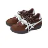 Sapatos Morais de Treinamento com Plataforma para Aumento de Altura para Mulheres, Sapatos de Corte A com Formato de Meia-Lua e Solas em Meia-Lua, Novos Sapatos Casuais Outono e Inverno Estilo Forrest Gump para Mulheres
