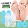 Parches de Maíz en Forma de Gota de Agua para Callos y Ampollas en los Pies, Almohadillas Antirozaduras para los Pies, Almohadillas Suaves Autoadhesivas Amortiguadoras para los Pies, Parches para la Planta del Pie